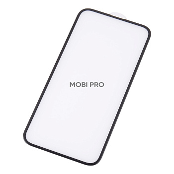 Защитное стекло "Оптима" для iPhone 16 Plus Черный (Закалённое, полное покрытие)