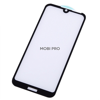 Защитное стекло "Премиум" для Huawei Y5 2019/Honor 8S/8S Prime Черный