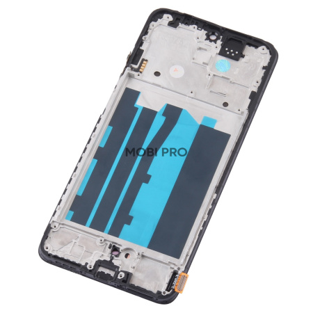 Дисплей для Realme 12 4G (RMX3871) модуль с рамкой Черный - (OLED)