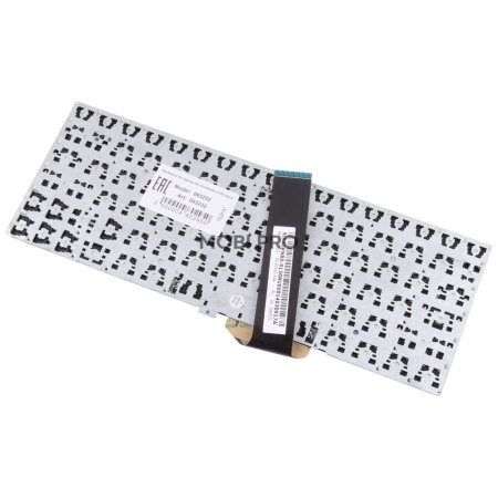 Клавиатура для ноутбука MacBook Air 13" A1369/A1466 (2011-2017, Г-образный Enter RU) Черный