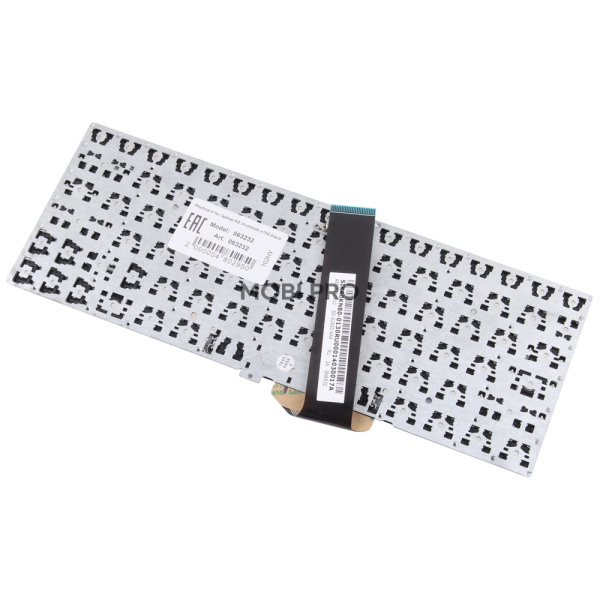 Клавиатура для ноутбука MacBook Air 13" A1369/A1466 (2011-2017, Г-образный Enter RU) Черный