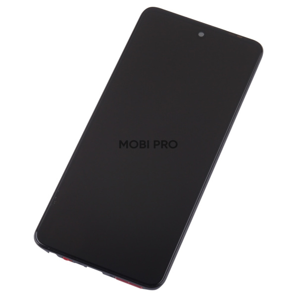 Дисплей для Infinix Hot 40i (X6528B) модуль с рамкой Черный - OR