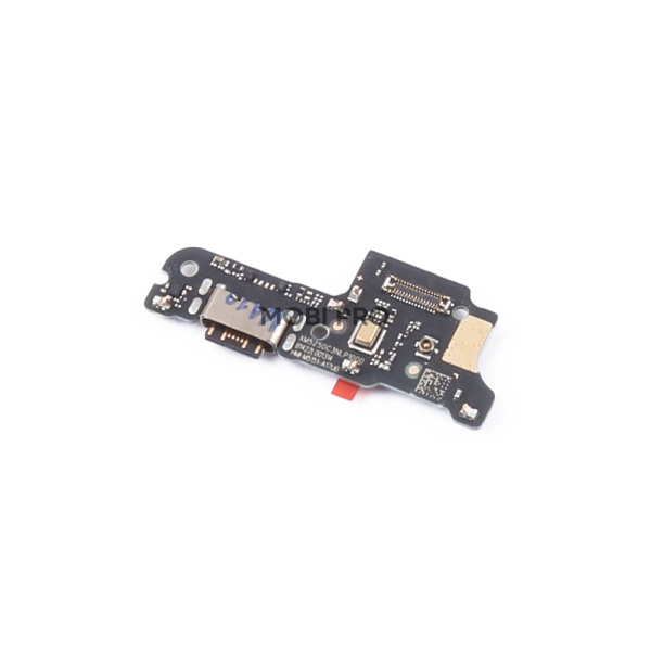 Шлейф для Xiaomi Redmi 14C/Poco C75 (2411DRN47C/2410FPCC5G) плата на системный разъем/микрофон - Премиум