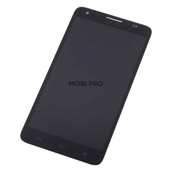Дисплей для Huawei Honor 3X (G750) в сборе с тачскрином Черный - Оптима