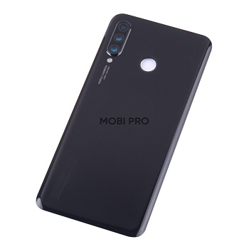 Задняя крышка для Huawei P30 Lite (MAR-LX1M) (24MP) Черный - Премиум