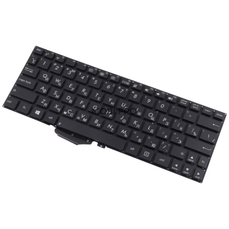 Клавиатура для ноутбука MacBook Air 13 A1369/A1466 (для Mid 2011 - Early 2017, Г-образный Enter RUS) Черный