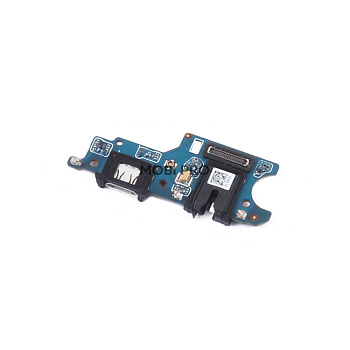 Шлейф для Realme C31 (RMX3501) плата системный разъем/разъем гарнитуры/микрофон - Премиум