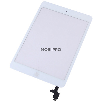 Тачскрин для iPad mini 1/2 2012/2013 (A1432/A1454/A1455/A1489/A1490/A1491) в сборе с микросхемой Белый