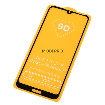 Защитное стекло "Полное покрытие" для Huawei Y6 2019/Y6s/Honor 8A/8A Pro Черный