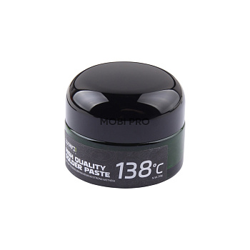 Паста паяльная Luowei LW-SP1 (50 г, низкотемпературная 138°C, бессвинцовая)