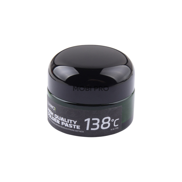 Паста паяльная Luowei LW-SP1 (50 г, низкотемпературная 138°C, бессвинцовая)