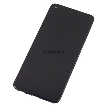 Дисплей для Realme 10 4G (RMX3630) модуль с рамкой Черный - (OLED)