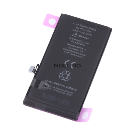 АКБ для Apple iPhone 12/12 Pro с привязкой - JCID