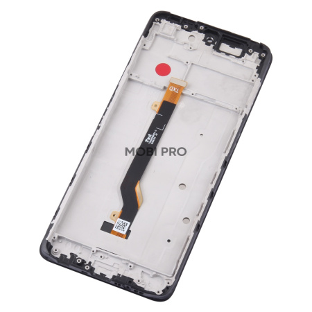 Дисплей для Tecno Pova 2 (LE7n) модуль с рамкой Черный - OR