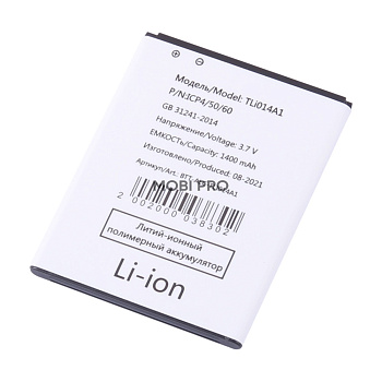 АКБ для Alcatel OT-4010D/OT-4013D/OT-4027D/OT-4030D/OT-4035D/OT-5020D/МТС 960/BQ BQS-5020 (TLi014A1/TLi013BB)