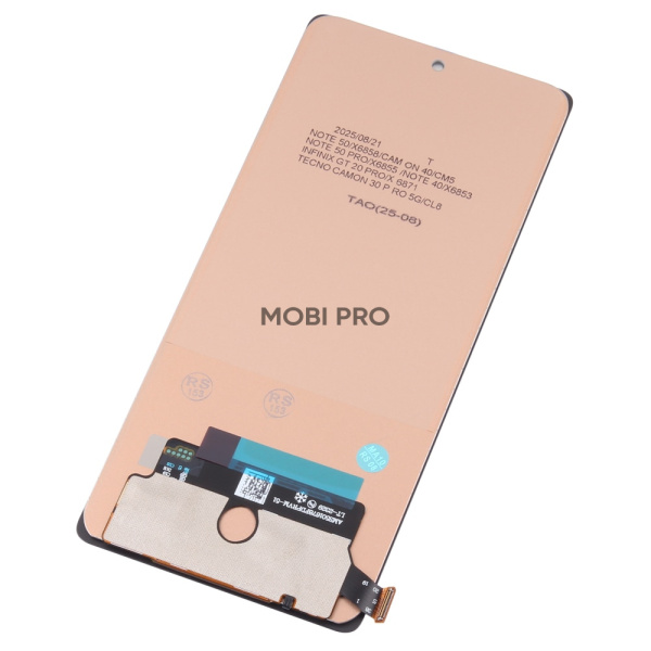 Дисплей для Infinix GT 20 Pro (X6871) в сборе с тачскрином Черный - (In-Cell)