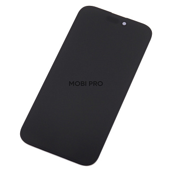 Дисплей для iPhone 15 Pro в сборе с тачскрином Черный - (Hard OLED) (площадка под IC)