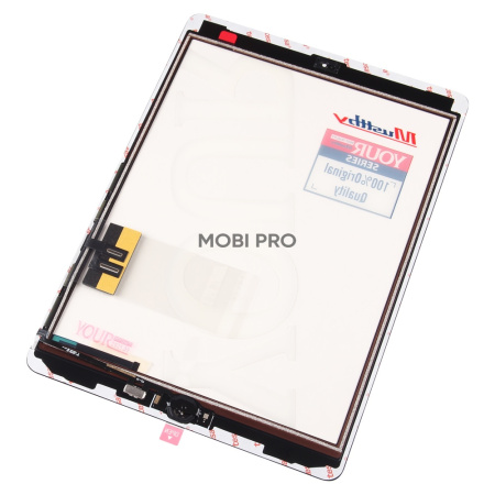 Стекло для переклейки MUSTTBY iPad 7/iPad 8 10.2 2021 (2 Gen) в сборе с тачскрином 100% Черный