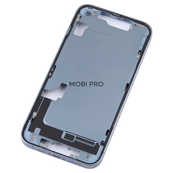 Корпус для iPhone 14 средняя часть с разбора Голубой (возможен дефект ЛКП) - OR