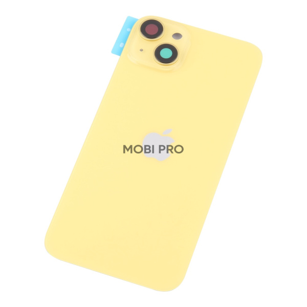 Задняя крышка для iPhone 14 Plus с увелич.вырезом под камеру Желтый - OR