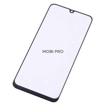 Стекло для переклейки Samsung Galaxy A50/A30/M30s/M21/M31 (A505F/A305F/M307F/M215F/M315F) в сборе с OCA пленкой Черный - OR (Mitsubishi)