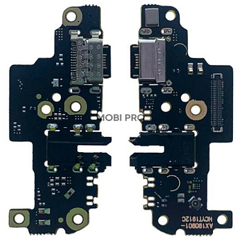 Шлейф для Xiaomi Redmi Note 8 Pro (M1906G7T) плата системный разъем/разъем гарнитуры/микрофон