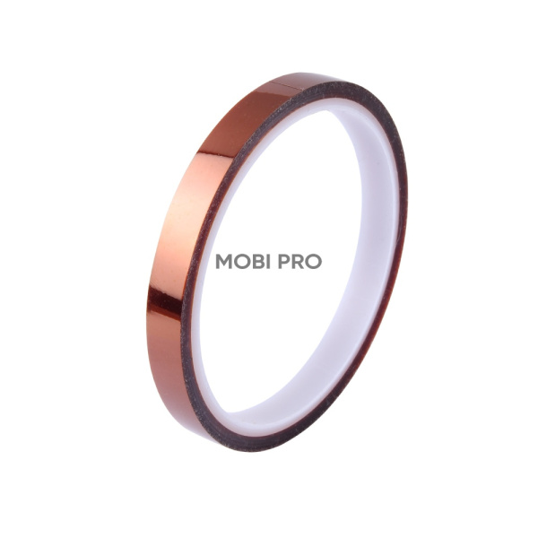 Скотч термостойкий (нагрев до 280°C, 10 мм*20 м)