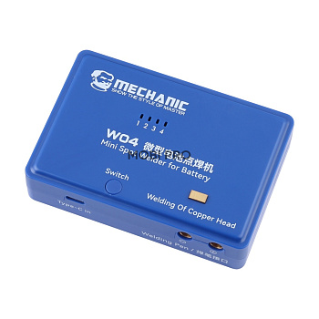 Портативный аппарат для точечной сварки Mechanic W04 (2730W, 4 уровня мощности, 3850 mAh)