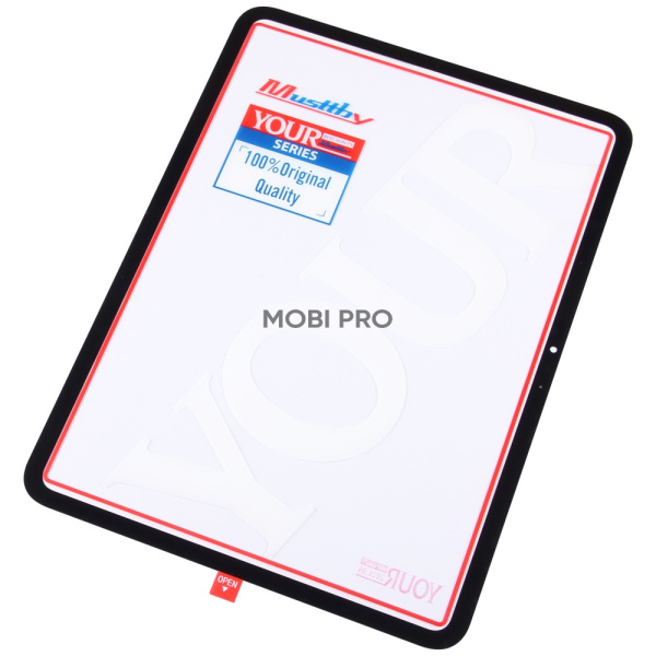 Стекло для переклейки MUSTTBY iPad Pro 11 2024 в сборе с OCA 100% Черный