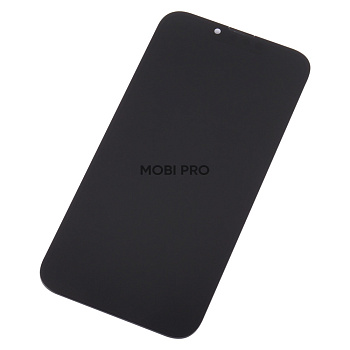 Дисплей для iPhone 13 в сборе с тачскрином Черный - (Soft OLED, Full HD) (с верификацией = с привязкой без ошибки)