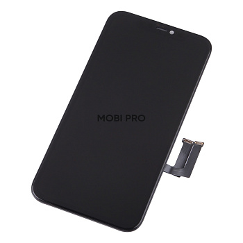 Дисплей для iPhone 11 (A2221) в сборе с тачскрином Черный GX (площадка под IC)