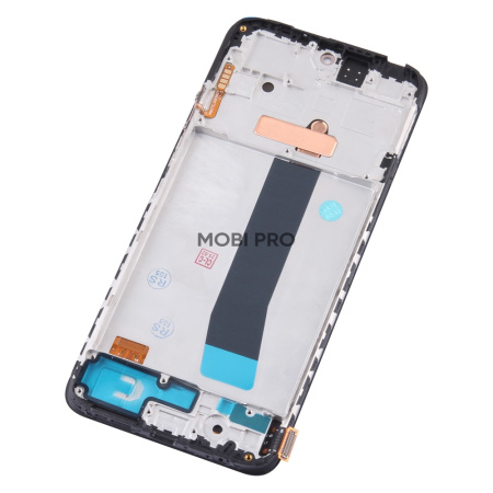 Дисплей для Xiaomi Redmi Note 12S (23030RAC7Y) модуль с рамкой Черный - (OLED)