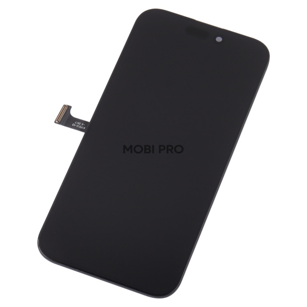 Дисплей для iPhone 15 Pro (A3102) в сборе с тачскрином Черный - (In-Cell, Full HD, 120 Гц) (площадка под IC)
