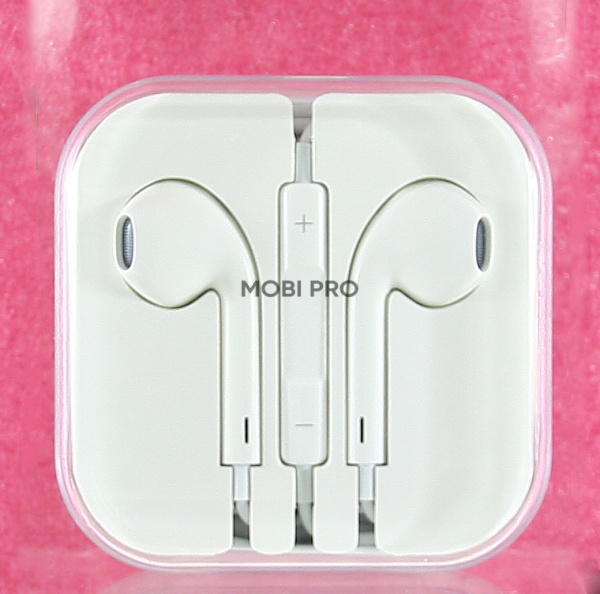 Гарнитура "3,5 мм" Jack для iPhone (вкладыши) Белый - OR