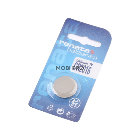 Батарейка CR2016 Renata Lithium 3V