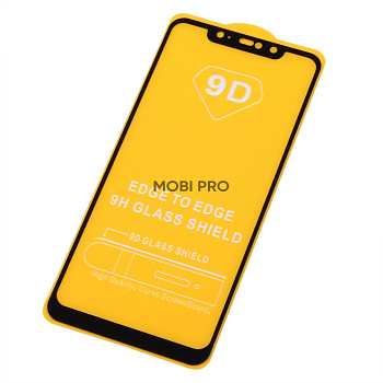 Защитное стекло "Полное покрытие" для Xiaomi Redmi Note 6 Pro Черный