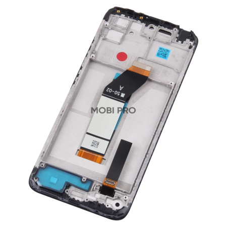 Дисплей для Xiaomi Redmi 10 2022 (22011119UY) модуль с рамкой Черный - OR