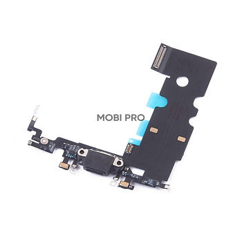 Шлейф для iPhone SE (2020)/SE (2022) на системный разъем/микрофон Черный