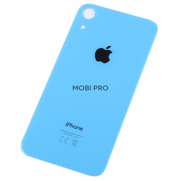 Задняя крышка для iPhone Xr с увелич.вырезом под камеру Голубой - OR