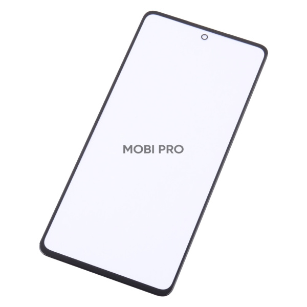 Стекло для переклейки Samsung Galaxy A52/S20 FE (A525F/G780F) в сборе с OCA пленкой Черный - OR (Mitsubishi)
